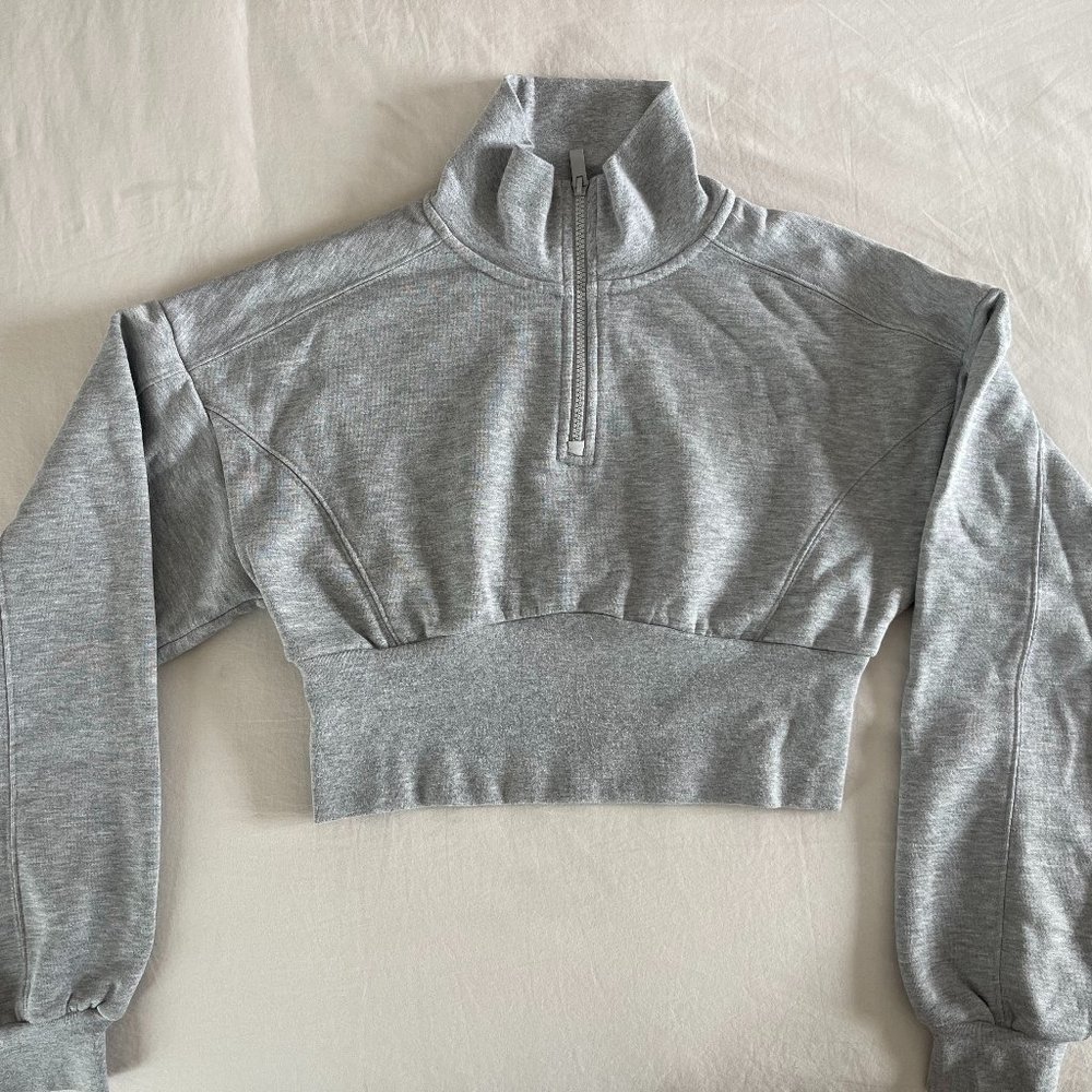 Alo Crop Quarter Zip